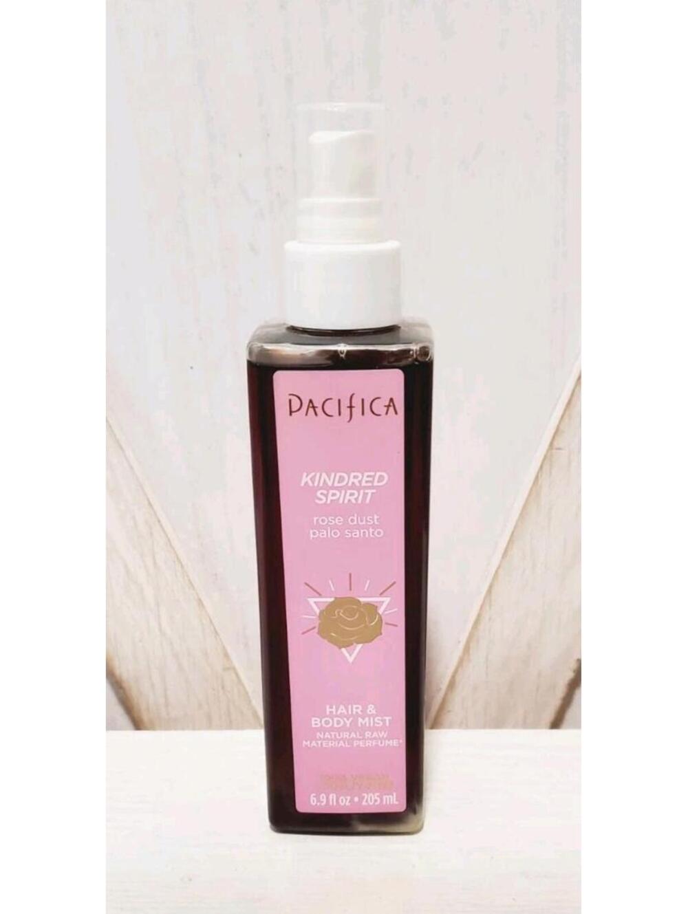 Pacifica Kindred Spirit Rose Dust Hair Body Mist Natural Raw 6.9 fl oz.